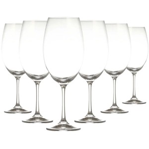 JOGO DE TAÇA DE CRISTAL CRISTALITE BOHEMIA COM 6 PEÇAS 630ML - 5537