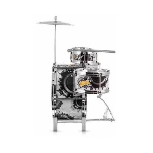 BATERIA INFANTIL MUSICAL DE PLÁSTICO ROCK PARTY 70CM - DMT5367