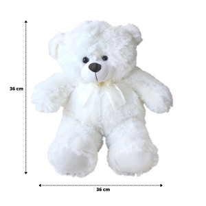 URSO DE PELÚCIA 36CM - 100% POLIESTER - F1495-BR