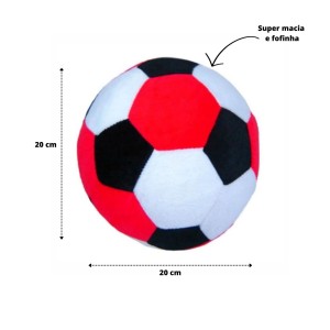 ALMOFADA PELUCIA BOLA G - 20 CM - 31300131-TRI