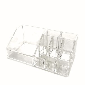 ORGANIZADOR DE COSMETICOS EM ACRILICO 9 ESPAÇOS - AC88062