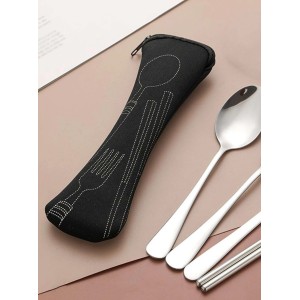 PORTA TALHER COM CAPA NEOPRENE E ZÍPER 24X6,5CM - FGC2467-PT