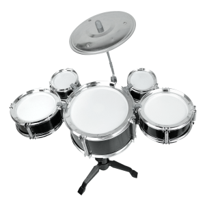 MINI BATERIA INFANTIL JAZZ DRUM COM LUZES E SONS -  TKAB2805