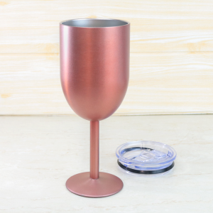 TAÇA TÉRMICA INOX PAREDE DUPLA ROSÉ 480ML - D1151