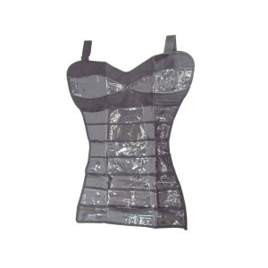 PORTA JOIAS ORGANIZADOR DE BIJOUTERIAS CABIDE PRETO - HU83229-PT