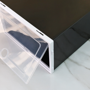 CAIXA ORGANIZADORA PARA CALÇADOS DE PLÁSTICO E COM TAMPA 33X23X14CM - CX0321-PT