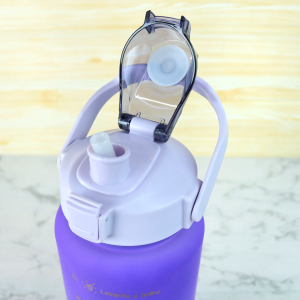 KIT 3 GARRAFAS DE PLÁSTICO MOTIVACIONAL 2000ML 700ML 300ML - CA09799-LL