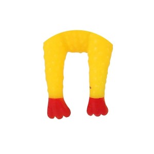 GALINHA DE BORRACHA 16 CM MORDEDOR PARA PETS - 13062