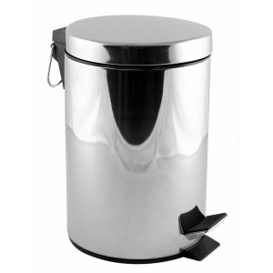 LIXEIRA INOX COM PEDAL 03 LITROS ESPELHADA - CA07029-ES