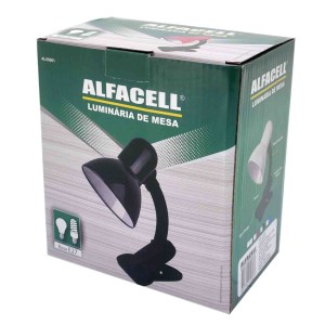 LUMINARIA DE MESA COM PRESILHA GARRA BIVOLT- AL55001-BR