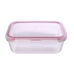 POTE DE VIDRO COM TAMPA HERMÉTICA 850 ML - CA12228-RS