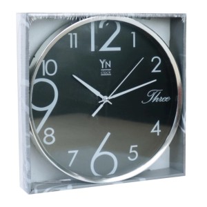 RELOGIO DE PAREDE CONTÍNUO DE PLÁSTICO 25CM - YI15290-PT