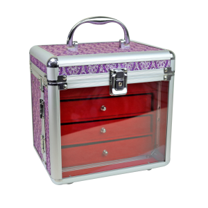 MALETA PARA MAQUIAGEM 21X16X20CM - IM44063-A