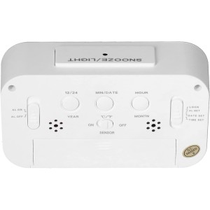 RELOGIO DIGITAL  DE MESA EM PLÁSTICO 7X13CM PORTÁTIL - YS6019-BR