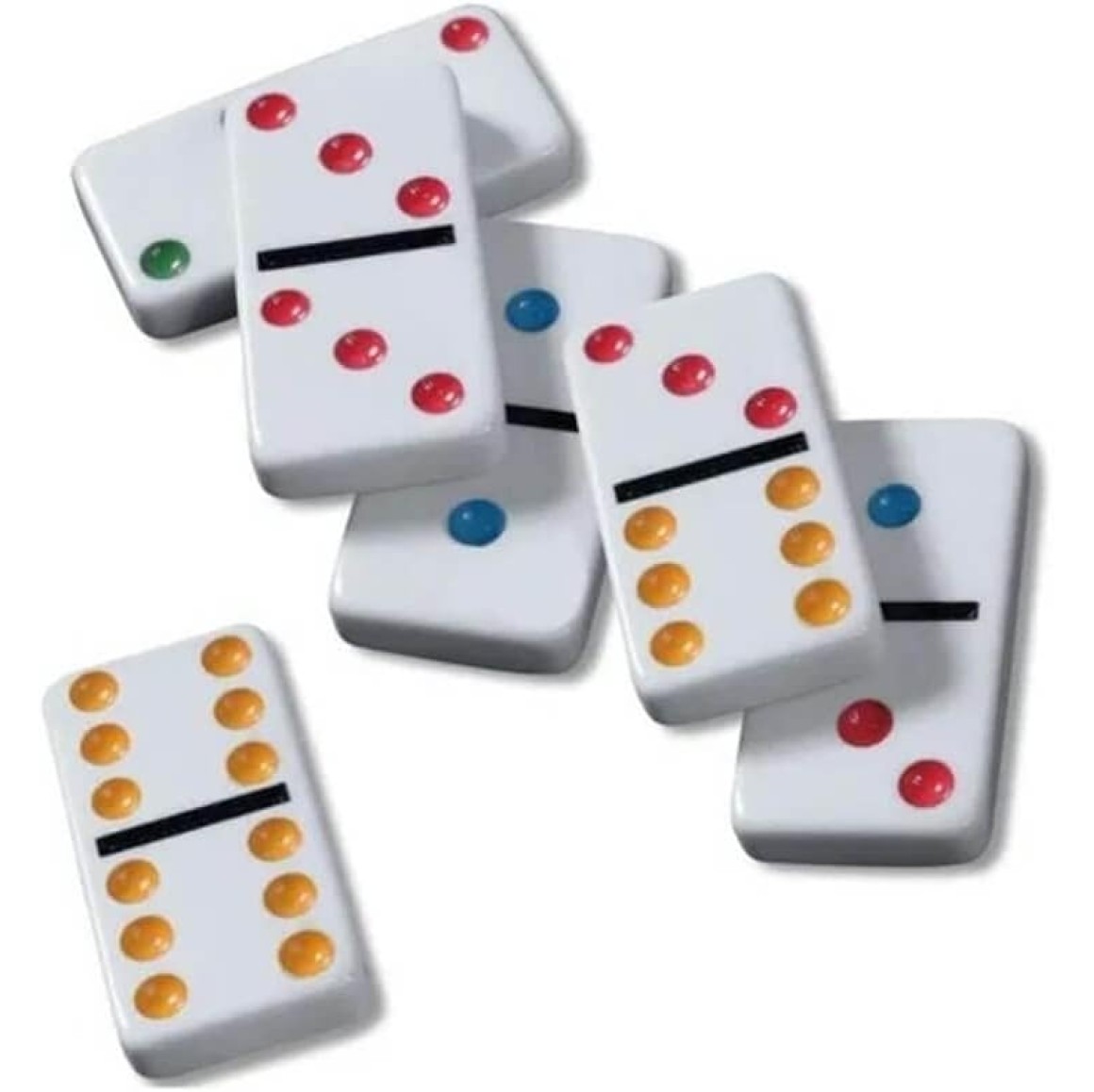 JOGO DOMINO 9MM PLASTICO NA LATA 28 PECAS 12 X 19,5 X 3,5 CM - 1914