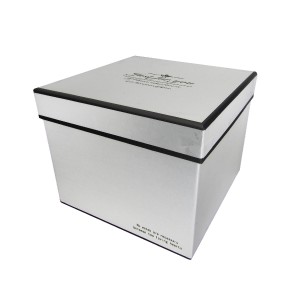 JOGO DE CAIXA PARA PRESENTE PAPELÃO RÍGIDO 03 PEÇAS BRANCA W9780-BR