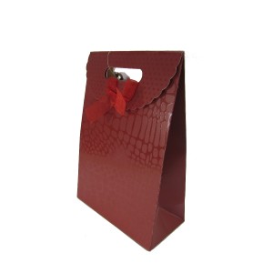 SACOLA DE PAPEL PARA PRESENTE VINHO 32X24X10,5CM  LY3026L-VN