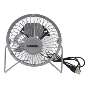 VENTILADOR DE MESA DE METAL E ALUMÍNIO 15X14.5 - AL12005-CZ