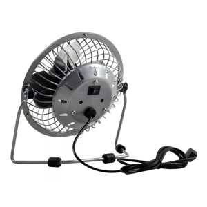 VENTILADOR DE MESA DE METAL E ALUMÍNIO 15X14.5 - AL12005-CZ