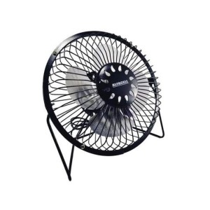 VENTILADOR DE MESA DE METAL E ALUMÍNIO 15X14.5 - AL12005-PT
