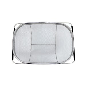 ESCORREDOR DE PIA EM INOX AJUSTAVEL PARA MACARRÃO LEGUMES E FRUTAS