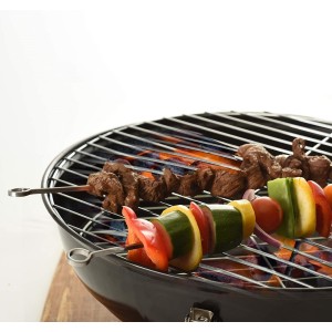 CONJUNTO DE ESPETOS DE INOX DE 30,5CM COM 6 PEÇAS - 6767