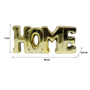 ENFEITE DE MESA HOME DE CERAMICA 3,6X6X18CM - MG5213-DOU