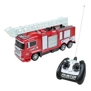 CAMINHÃO CONTROLE REMOTO SUPER TRUCK BOMBEIRO COM SOM E LUZES - 6185C-A