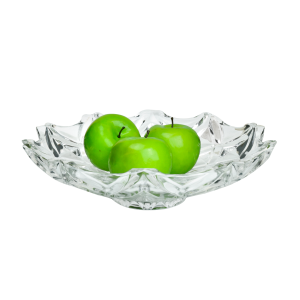 FRUTEIRA SALADEIRA DE VIDRO COM RELEVO 32CM - N57683