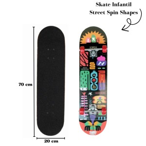 SKATE INFANTIL STREET SPIN SHAPES - YKS-TRIBAL