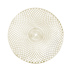 LUGAR AMERICANO DE PLÁSTICO VAZADO REDONDO 38CM - N66400-DOU