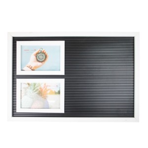 QUADRO PORTA FOTO DE MADEIRA COM LETREIRO 10X15CM -RMI7260-BR