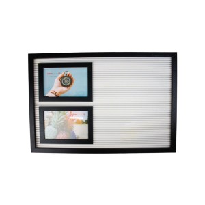 QUADRO PORTA FOTO DE MADEIRA COM LETREIRO 10X15CM -RMI7260-PT