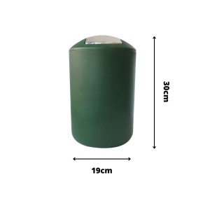 LIXEIRA DE PLÁSTICO COM ABERTURA BASCULANTE LINHA COLOR 5 LITROS - 74637-VD