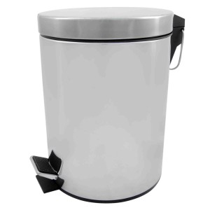 LIXEIRA INOX COM PEDAL 03 LITROS FOSCA - CA07029-FO