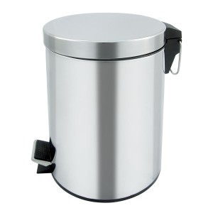 LIXEIRA INOX COM PEDAL 05 LITROS ESPELHADA - CA07030-ES