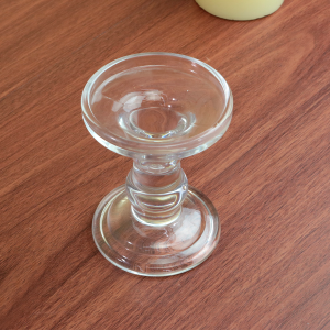 CASTIÇAL DE VIDRO 11X8,5CM - CA16157