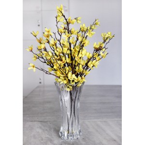 VASO DE VIDRO CRISTALINO 25 X 13CM