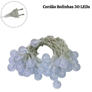 CORDÃO 30 BOLINHAS LED WM BIVOLT USO INTERNO - 18915