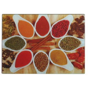 TABUA DE CORTE ANTI RESÍDUOS 38 X28 CM DE VIDRO - VDA2560G-4