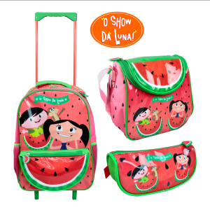 KIT ESCOLAR SHOW DA LUNA INFANTIL EM POLIÉSTER- YS42248