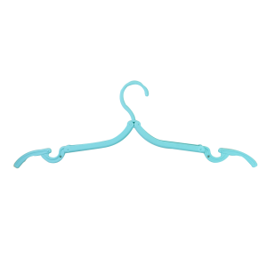 CABIDE DE PLÁSTICO DOBRÁVEL PARA VIAGEM 13CM X 7CM - TRC0073-AZ