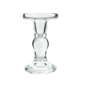 CASTIÇAL DE VIDRO 8,5X14CM - CA16158