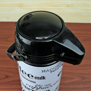 GARRAFA TÉRMICA INOX BOMBA DE PRESSÃO 1,9 LITROS - CA12481-PT