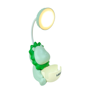 LUMINÁRIA DE MESA DIVERTIDA COM APONTADOR FORMATO LEÃO USB - 5666-VD