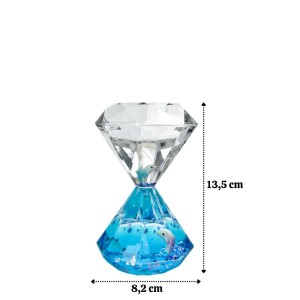 ENFEITE DECORATIVO TEMPORIZADOR DE ACRÍLICO PARA MESA - 5604-B