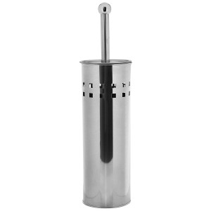 ESCOVA SANITÁRIA PARA BANHEIRO SUPORTE INOX LUXO - IXA0101AB