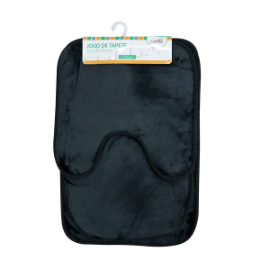 JOGO DE TAPETE DE BANHEIRO EM SOFT 03 PÇS - CA01060-PT
