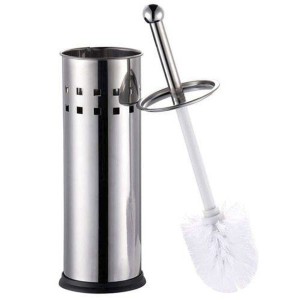 ESCOVA SANITÁRIA PARA BANHEIRO SUPORTE INOX LUXO - IXA0101AB