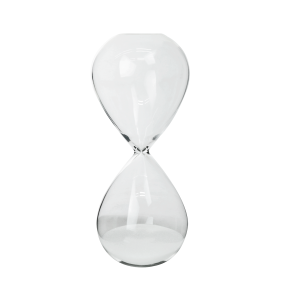 AMPULHETA DE VIDRO 10 MINUTOS 7X16,5CM - 767153-BR